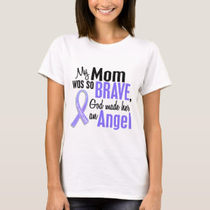 Camiseta Cáncer de estómago de la mamá del ángel 1