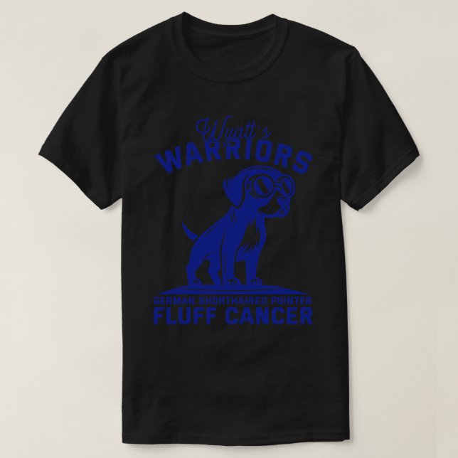 Camiseta Cáncer de fluctuación del SGP de los Guerreros Wya (Diseño del anverso)