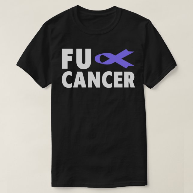 Camiseta Cáncer De Fu T Fu Conciencia Sobre El Cáncer Esofá (Diseño del anverso)