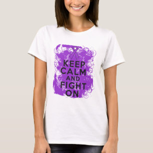 Camiseta Cáncer de GIST: mantener la calma y luchar