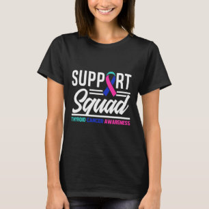 Camiseta Cáncer de Guerrero de Cáncer Apoyo Escuadrón Cánce