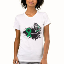 Cáncer de hígado abstracto de la mariposa del