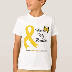 Camiseta Cáncer De Infancia Para Mi Hermano