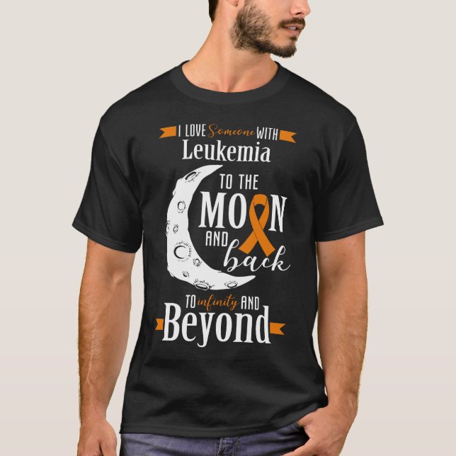 Camiseta Cáncer de la leucemia de la lucha usted es (Anverso)