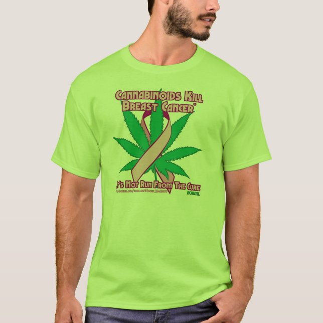 Camiseta Cáncer de la matanza de Cannabinoids (Anverso)