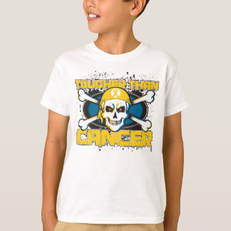 Camiseta Cáncer de la niñez más duro que el cráneo del