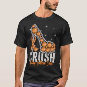 Camiseta Cáncer de leucemia renal aplastante Cinta de la Ri