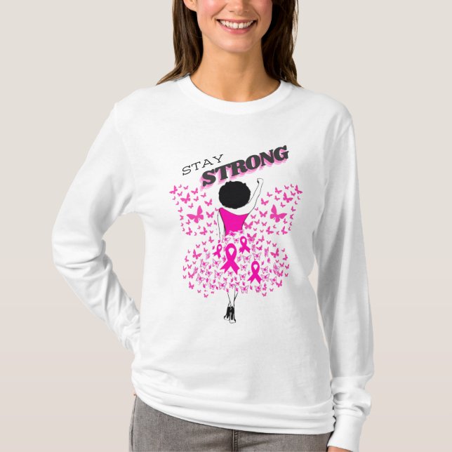 Camiseta cáncer de mama (Anverso)
