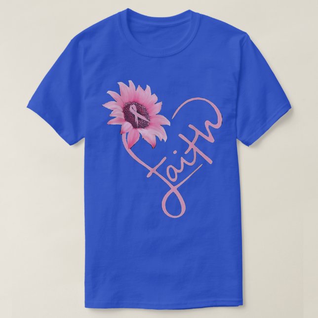 Camiseta Cáncer de mama, cáncer de mama, sensibilización so (Diseño del anverso)