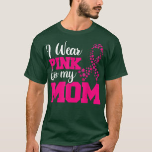 Camiseta Cáncer De Mama, Cinta Rosa Que Uso Rosa Para Mi Ma