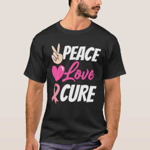 Camiseta Cáncer de Mama Claridad Vestimenta Cura de Paz Ros