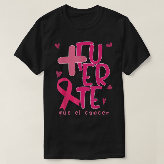 Camiseta Cáncer De Mama Cuto Apoyo Espanol Regalo Usamos Pi (Diseño del anverso)