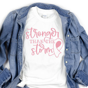 Camiseta Cáncer de Mama De Cinta Rosa