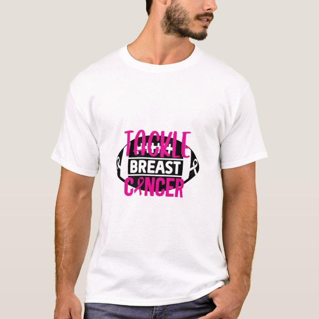 CAMISETA CÁNCER DE MAMA DE TACKLE (Anverso)