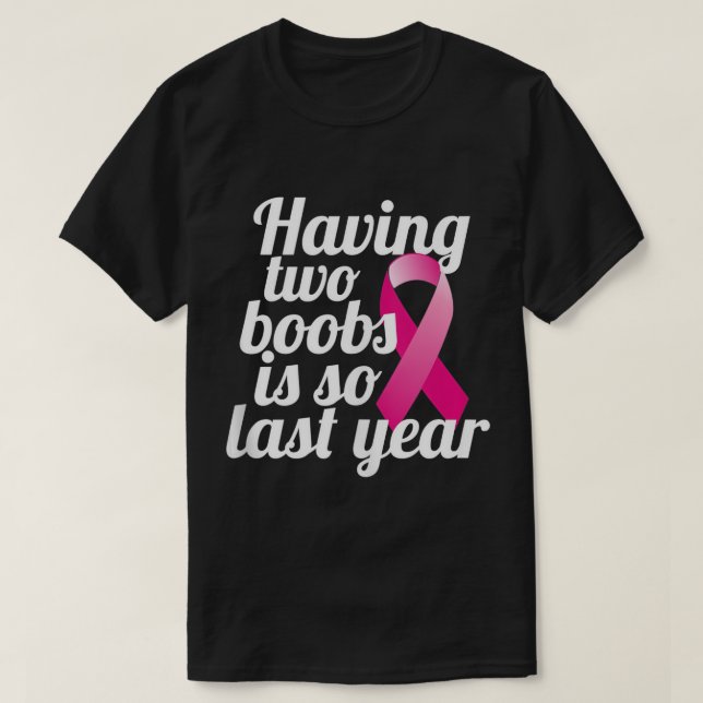 Camiseta Cáncer de Mama Doble Regalos De Recuperación De Ma (Diseño del anverso)