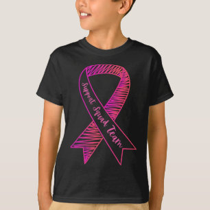 Camiseta Cáncer de mama en equipo de la brigada de apoyo de
