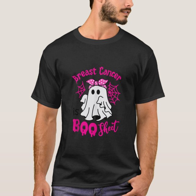 Camiseta Cáncer De Mama Es Una Hoja De Bote Guerrero Del Cá (Anverso)