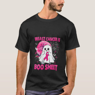 Camiseta Cáncer De Mama Es Una Hoja De Bote Guerrero Del Cá