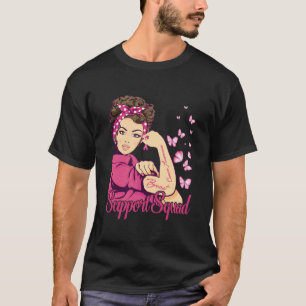 Camiseta Cáncer de Mama Escuadrón de Apoyo a los Guerreros
