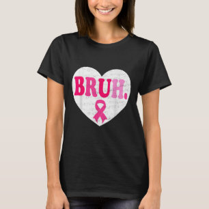 Camiseta Cáncer de Mama Escuadrón de Apoyo al Bruto Cardíac
