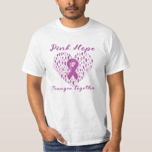 Camiseta Cáncer de Mama: Esperanza Rosa, Más Fuerte Juntos