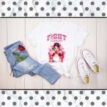 Cáncer de Mama Floral Rosa y Bonito