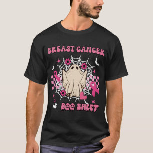 Camiseta Cáncer de mama gracioso es hoja de cálculo fantasm
