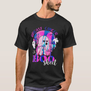 Camiseta Cáncer De Mama Gracioso Es Una Hoja De Bote Rosa C