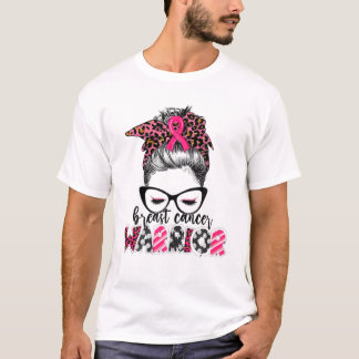 Camiseta Cáncer de Mama Guerrero Apoyo Escuadrón Cáncer de