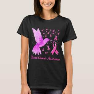Camiseta Cáncer De Mama Hummingbird Ca De Pechuga De Giraso
