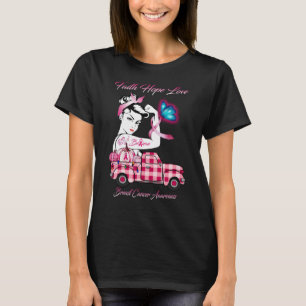 Camiseta Cáncer de mama Mujeres que toman conciencia Cinta