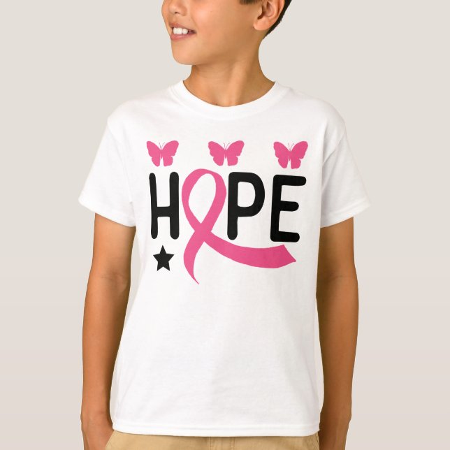 Camiseta Cáncer de mama para guerrero de cinta rosa que luc (Anverso)
