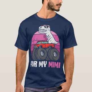 Camiseta Cáncer De Mama Para Mi Dinosaurio TRex Vintage Mim