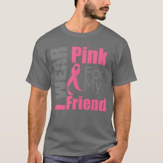 Camiseta Cáncer De Mama Que Uso Rosa Para Mi Familia Amigo