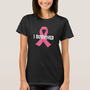 Camiseta Cáncer de Mama Sobreviví Apoyo Concienciación sobr