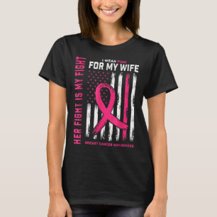 Camiseta Cáncer De Mama Su Lucha Es Mi Lucha Que Llevo Pink
