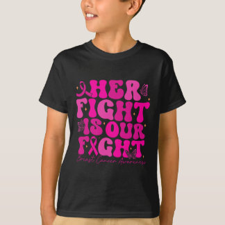 Camiseta Cáncer de Mama Su Lucha Es Nuestra Lucha Contra El