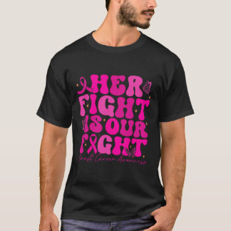 Camiseta Cáncer de Mama Su Lucha Es Nuestra Lucha Contra El