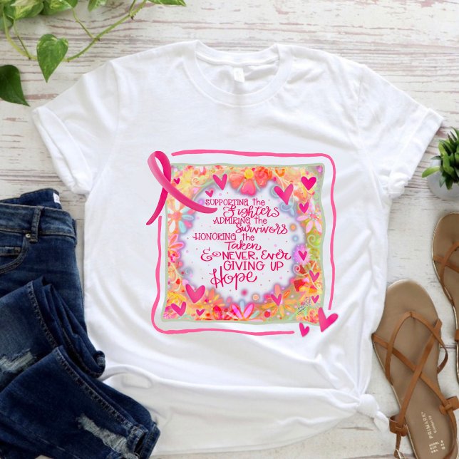 Camiseta Cáncer de MamaConciencia Inespiritividad de la cin (Subido por el creador)