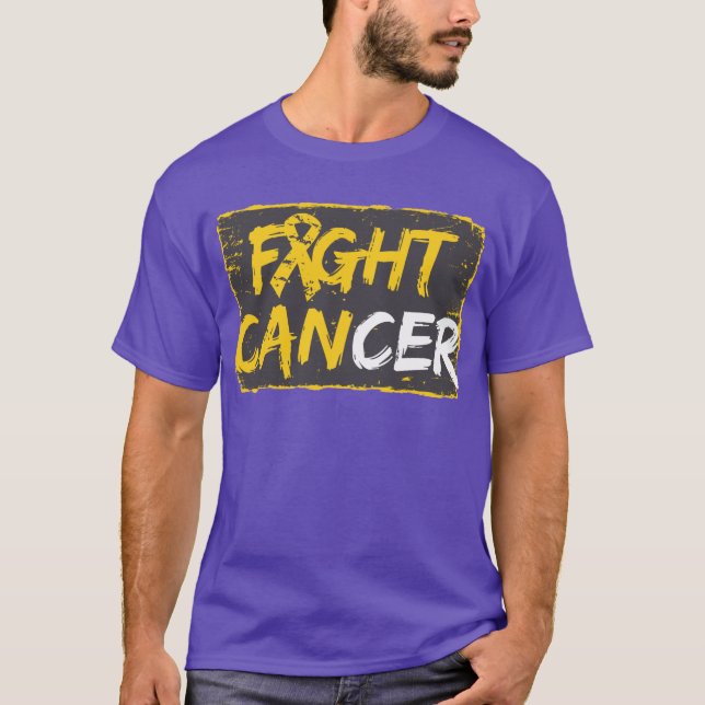 Camiseta Cáncer de Neuroblastoma de la lucha (Anverso)