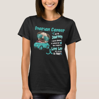 Camiseta Cáncer de ovario - Es un viaje que nunca planée