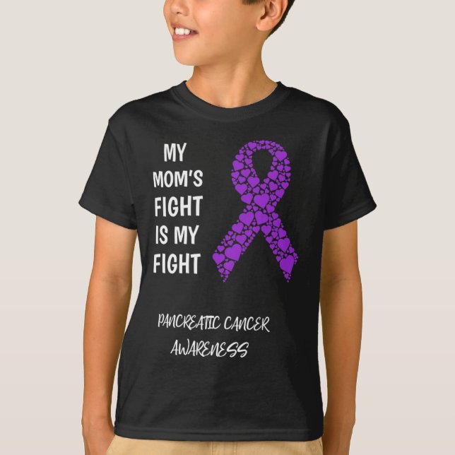 Camiseta Cáncer de páncreas (Anverso)
