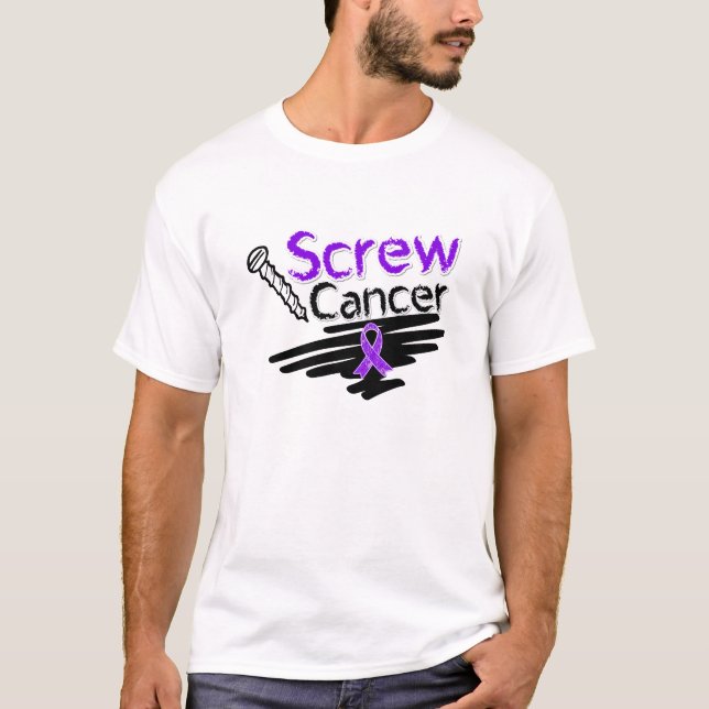 Camiseta Cáncer de páncreas divertido (Anverso)