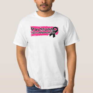 Camiseta Cáncer de pecho del Motorsports del patio trasero