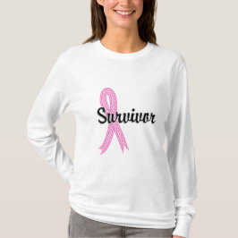 Camiseta Cáncer de pecho del superviviente 17