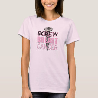 Camiseta Cáncer de pecho del tornillo