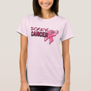 Camiseta Cáncer de pecho del tornillo