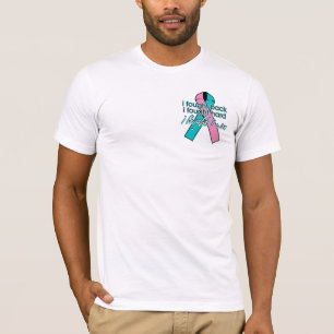 Camiseta Cáncer de pecho hereditario que me defendí y que