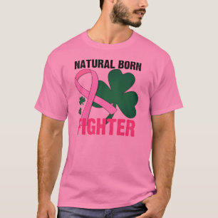 Camiseta Cáncer de pecho llevado natural del día del St