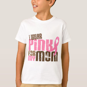 Camiseta Cáncer de pecho LLEVO el ROSA PARA MI MAMÁ 6,3